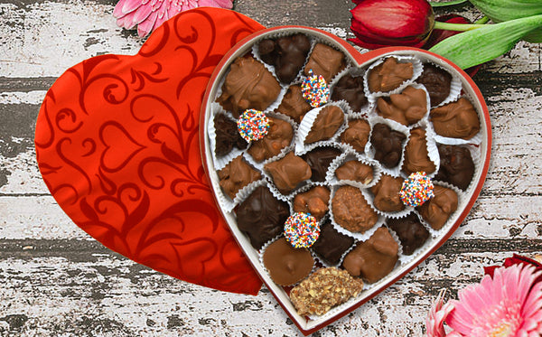 SAY "I LOVE YOU" WITH A DELICIOUS BOX OF CHOCOLATES!