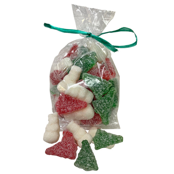 Christmas Sanded Sugar Coated Gummy Treats