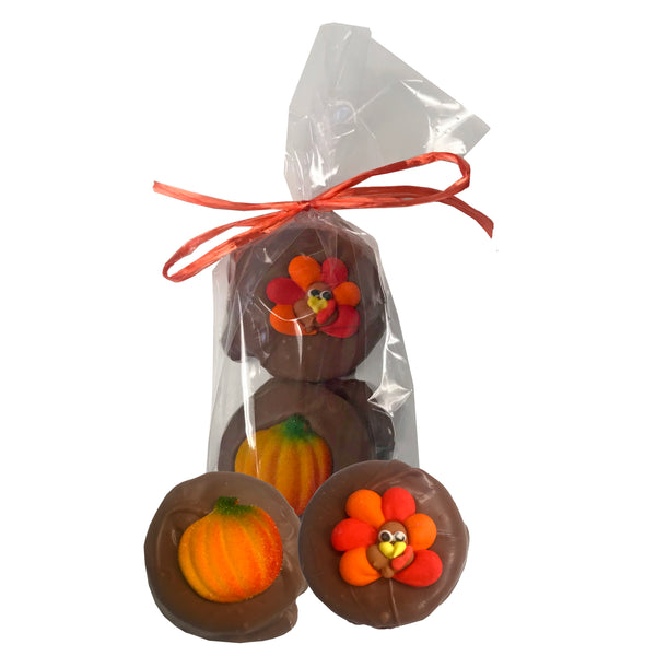 Thanksgiving Milk Chocolate Covered Oreo Cookies